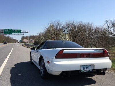 NSX Daisy trip by exit.JPG