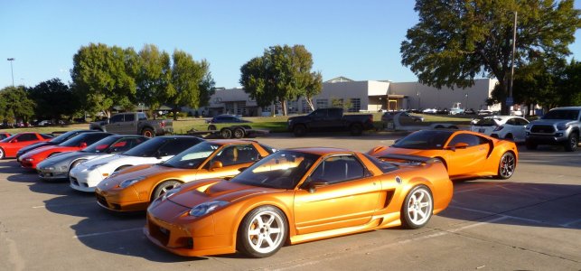 NSXPO 2 orange NSXs.JPG