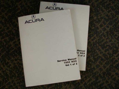 1992 NSX Service Manuals.jpg