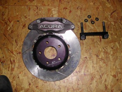 TL caliper and bracket, rotor.JPG