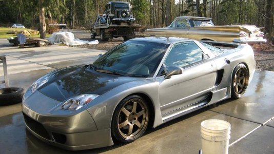 Kaiser Silver Sorcery Widebody Show pics | NSX Prime