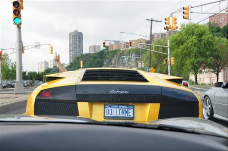 Lambo w NY vanity lic plate.jpg