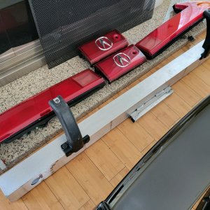 STMPO Aluminum rear bumper bar